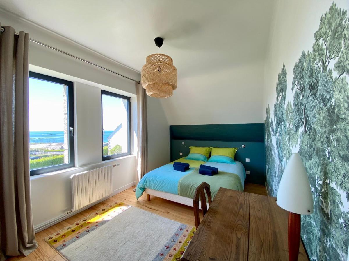 Superbe Villa Vue Sur Mer, Corniche De La Plage Bénodet Exterior foto